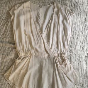 Wilfred silk wrap top